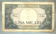 A1193 BANCNOTA-ROMANIA-1000 LEI-23 MARTIE 1943 -SERIA 2968-starea care se vede foto