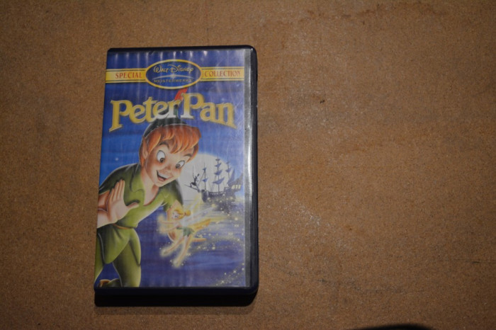 caseta video peter pan