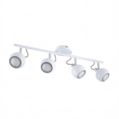 Lightcraft Mogren 4 spot Lampa LED 4x3W 250lm pivotat rotativ cromat alb Kl. A + foto