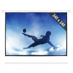 Ecran Proiec?ie tip Roll Up HDTV 240x240cm foto