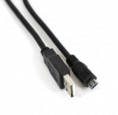 OMEGA cablu USB 2.0 to MicroUSB 1.8m, black foto