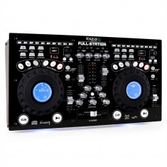 Consola DJ Ibiza Full-Station CD/MP3 Player Scratch Mixer foto