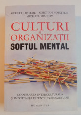 CULTURI SI ORGANIZATII , SOFTUL MENTAL de GERTJAN HOFSTEDE...MICHAEL MINKOV , 2012 foto