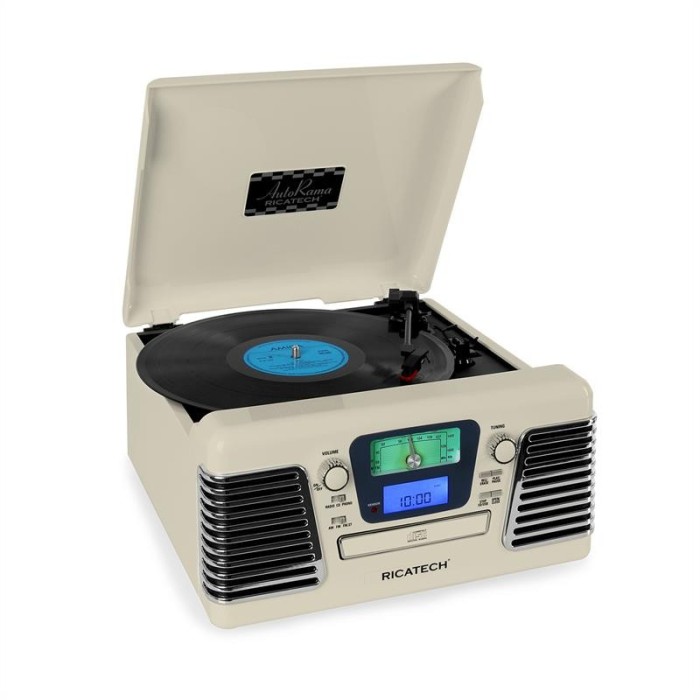 RICATECH RMC 100 MUSIC CENTER, gramofon, stereo foto mare RICATECH RMC 100 MUSIC CENTER, gramofon, stereo foto mare