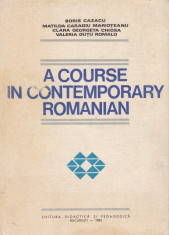 Boris Cazacu - A Course In Contemporary Romanian - 692391 foto