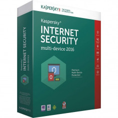 Antivirus Kaspersky Internet Security 2016 4 USERI 1AN RENEW RETAIL foto