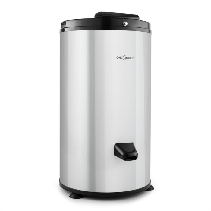 ONEconcept MNW3-WS-3500 uscător ,6 kg 3200 rot / min, din oțel inoxidabil de culoare argintie foto mare ONEconcept MNW3-WS-3500 uscător ,6 kg 3200 rot / min, din oțel inoxidabil de culoare argintie foto mare