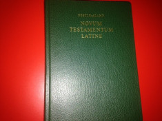 NOVUM TESTAMENTUM LATINE( VULGATA) foto