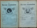 La Revue roumaine ; Revista romana , 1914 - 1915 , 2 reviste , un numar dublu