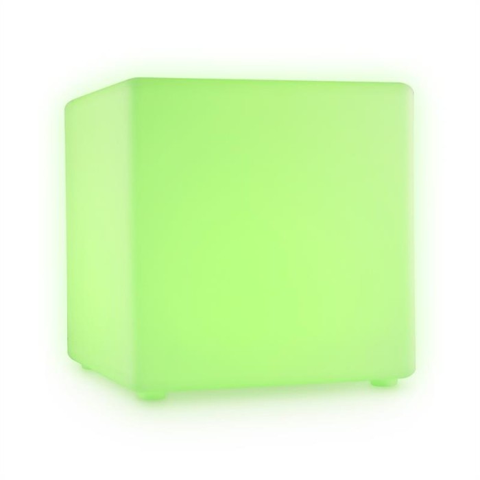 Bum Feldt Shine Cube LED Cube Seat 40x40x40cm cub lumina cu LED-uri RGB de 16 baterie control de la distanță foto mare Bum Feldt Shine Cube LED Cube Seat 40x40x40cm cub lumina cu LED-uri RGB de 16 baterie control de la distanță foto mare