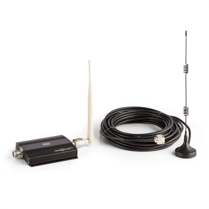 oneConcept MiniGSMBooster, amplificator GSM (repeater) semnal GSM, 100 m foto mare oneConcept MiniGSMBooster, amplificator GSM (repeater) semnal GSM, 100 m foto mare