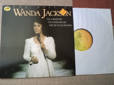 Wanda Jackson best of disc vinyl lp muzica pop country rock usoara MFP REC. VG+ foto