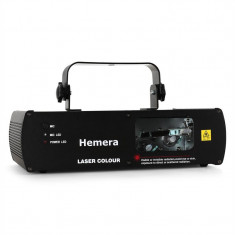 Beamz Hemera laser efect de lumina DMX ro?u verde galben foto