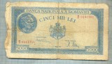 A1177BANCNOTA-ROMANIA-5000 LEI-21 AUGUST1945-SERIA0181761-starea care se vede