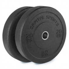 Capital sport Renit Hi placa greutate 50.4 mm miez de aluminiu , cu cauciuc 2x 20 kg foto