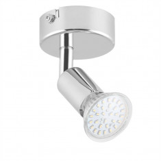 LED Lightcraft 1 spot Lampa 3W 250lm rotativa pivotanta Crom clasa A+ foto