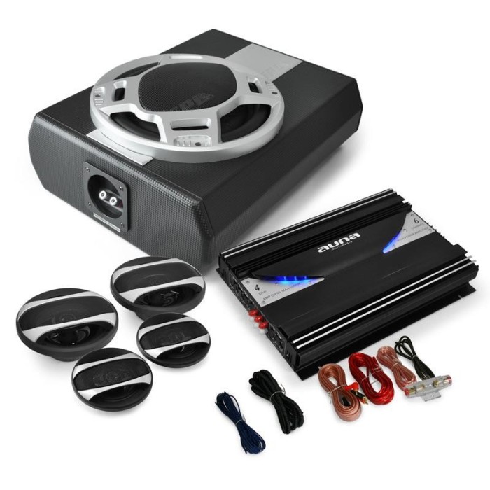 4.1 Set HIFI auto "Black Line 560 'Amplificator foto mare 4.1 Set HIFI auto "Black Line 560 'Amplificator foto mare