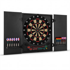 oneConcept Dartmaster 180, Dartboard electronc, negru cu sage?i ?i u?i foto