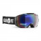 Klarfit Snow View, negru, ochelari de schi, snowboarding, strat, ram ingust