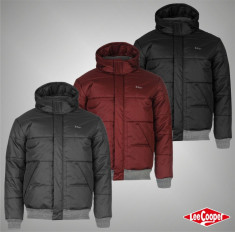 Nou! Geaca iarna Barbati Lee Cooper Ribbed originala - marimea S M L XL XXL foto