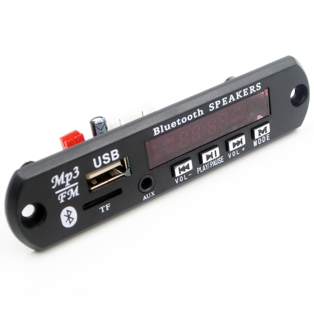 Modul mp3 cu slot pentru SD Card USB Radio FM si Bluetooth auto player