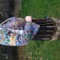 Costum popular colectie ie margele valnic fir metalic