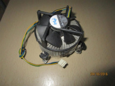 Vand cooler Intel socket LGA 775 , 12VDC, 0.60A - 4-pin fan connector foto