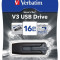 Verbatim STORE N GO V3 USB 16GB 3.0 DRIVE BLACK
