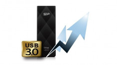 SP USB 3.0, Blaze B20 8GB, Black foto