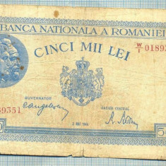 A1147 BANCNOTA-ROMANIA-5000 LEI- 2 MAI 1944-SERIA0189351-starea care se vede