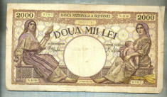 A1181 BANCNOTA-ROMANIA-2000 LEI- 18NOIEMVRIE 1941-SERIA1148-starea care se vede foto