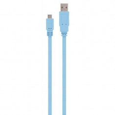 TNB HAPPY2 BLUE 30 CM FLAT MICRO USB CABLE foto