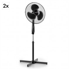 ONECONCEPT BLACK BLIZZARD, negru, ventilator, set de 2 buc., 41 cm (16 &amp;#039;&amp;#039;), 50 W foto