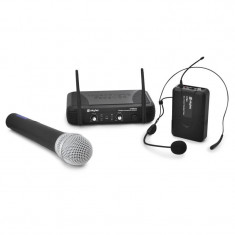 Microfon fara fir set Skytec STWM722 mic de mana UHF ca?ti foto