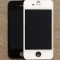 Pachet display iphone 4 4s albe negre + folie sticla bonus fata lcd ecran