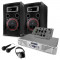 DJ Komplett-Set &quot;Starter&quot; cutii- Amplificator Mixer Ca?ti