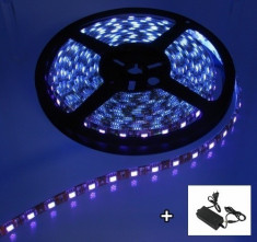 1M UV Ultraviolet SMD5050 LED Strip IP20 Complete AL200-12-C foto