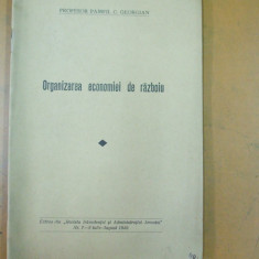 Organizarea economiei de razboi Bucuresti 1940 Pamfil Georgian 200