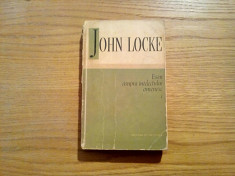 ESEU ASUPRA INTELECTULUI OMENESC - John Locke - vol. I, 1961, 454 p. foto