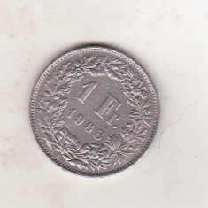 bnk mnd Elvetia 1 franc 1968 B