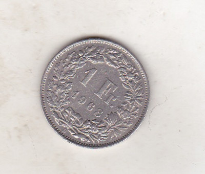 bnk mnd Elvetia 1 franc 1968 B foto