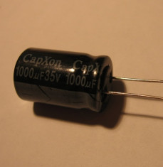 Condensator electrolitic 1000uF/35V 105?C foto