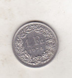 Bnk mnd Elvetia 1 franc 1974, Europa