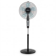 ONECONCEPT BLACK BLIZZARD BLACK 2G, ventilator, set, 50 W, 41 cm, oscila?ie, suport rotund foto