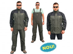 Costum impermeabil Behr 2 piese Geaca + Pantalon cu Bretele foto