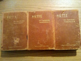 &quot;HUTTE&quot; * Des Ingenieurs Taschenbuch - 3 vol., Berlin, 1915 ; lb. germana, Alta editura