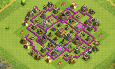 Vand cont de Clash of Clans TH8 foto