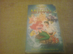 The Little Mermaid - Walt Diseny Classics - VHS - Caseta video foto