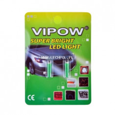 BEC AUTO PENTRU PANOUL DE BORD 12V T5-WG VERDE BLISTER 2BUC foto