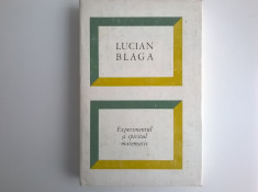 Lucian Blaga ? Experimentul si spiritul matematic foto